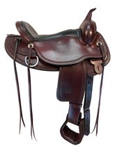 17 Inch Used Circle Y Omaha Trail Saddle 1554
