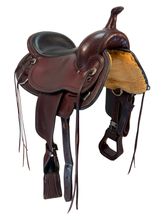 17 Inch Used Circle Y Omaha Trail Saddle 1554