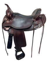 HOLD 2025/07/03c 17 Inch Used Circle Y Omaha Trail Saddle 1554