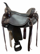 SOLD 2026/07/20 17 Inch Used Circle Y Omaha Trail Saddle Extra Wide Flex Tree 1554