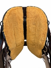 SOLD 2026/07/20 17 Inch Used Circle Y Omaha Trail Saddle Extra Wide Flex Tree 1554