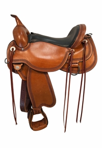 17 Inch Used Circle Y Pioneer Trail Saddle 1665