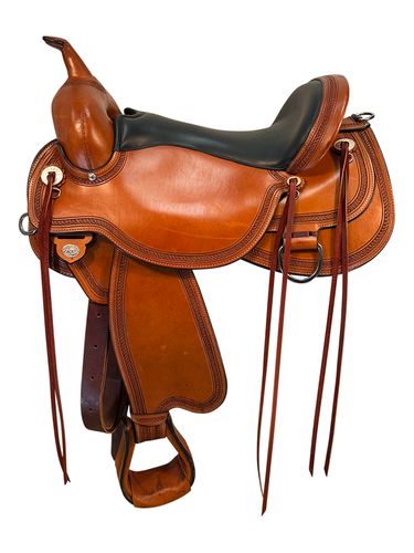 17 Inch Used Circle Y Pioneer Trail Saddle 1665
