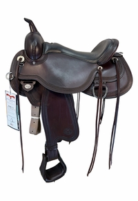 17 Inch Used Circle Y Pioneer Trail Saddle Wide Flex2 Tree 1665