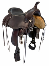17 Inch Used Circle Y Pioneer Trail Saddle Wide Flex2 Tree 1665