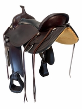 17 Inch Used Circle Y Pioneer Trail Saddle X-Wide Flex2 Tree 1665