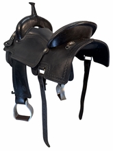 17 Inch Used Circle Y Ranch Cutter Saddle Wide Tree 5636