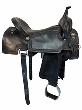 17 Inch Used Circle Y Ranch Cutter Saddle Wide Tree 5636