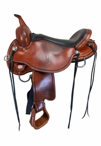 17 Inch Used Circle Y Salt River Trail Saddle 1667