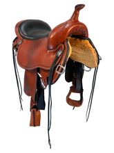 17 Inch Used Circle Y Salt River Trail Saddle 1667