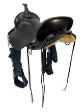 HOLD 2026/02/10e 17 Inch Used Circle Y Salt River Trail Saddle Medium Flex Tree 1667