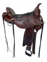 17 Inch Used Circle Y Salt River Trail Saddle Wide Flex2 Tree 1667
