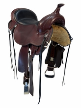 17 Inch Used Circle Y Salt River Trail Saddle Wide Flex2 Tree 1667