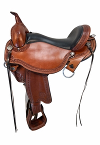 17 Inch Used Circle Y Sheridan Trail Saddle 1572