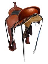 17 Inch Used Circle Y Sheridan Trail Saddle 1572