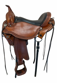 17 Inch Used Circle Y Sheridan Trail Saddle Wide Flex2 Tree 1572