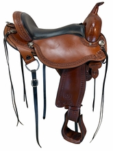 17 Inch Used Circle Y Sheridan Trail Saddle Wide Flex2 Tree 1572