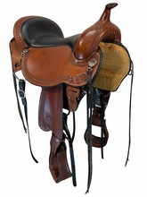 17 Inch Used Circle Y Sheridan Trail Saddle Wide Flex2 Tree 1572