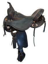 17 Inch Used Circle Y Sunflower Trail Saddle Wide Flex Tree 1682