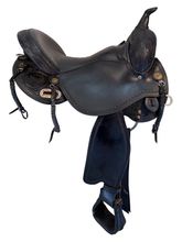 17 Inch Used Circle Y Sunflower Trail Saddle Wide Flex Tree 1682