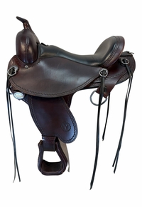 17 Inch Used Circle Y Tennessee Gaiter Trail Saddle Medium Flex2 Tree 1590