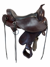 17 Inch Used Circle Y Tennessee Gaiter Trail Saddle Medium Flex2 Tree 1590