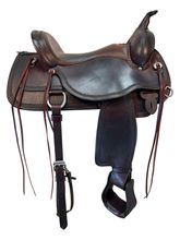 17 Inch Used Circle Y Topeka Trail Saddle 1651