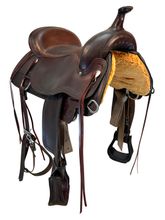 17 Inch Used Circle Y Topeka Trail Saddle 1651