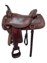 17 Inch Used Circle Y Topeka Trail Saddle 1651