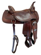 17 Inch Used Circle Y Topeka Trail Saddle 1651