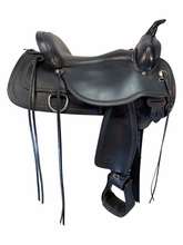 17 Inch Used Circle Y Topeka Trail Saddle Wide Flex2 Tree 1651
