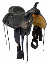 17 Inch Used Circle Y Topeka Trail Saddle Wide Flex2 Tree 1651