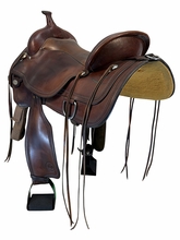 17 Inch Used Circle Y Topeka Trail Saddle Wide Flex2 Tree 1651