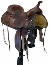 17 Inch Used Circle Y Topeka Trail Saddle Wide Flex2 Tree 1651
