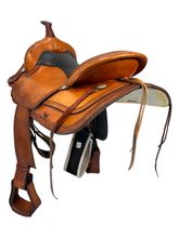 17 Inch Used Circle Y Trail Saddle 1551