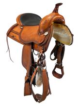 17 Inch Used Circle Y Trail Saddle 1551