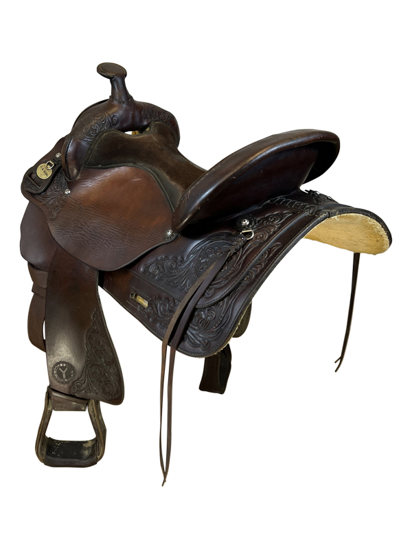 17 Inch Used Circle Y Trail Saddle 3010 *Free Shipping*