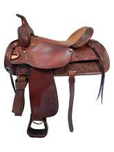 17 Inch Used Circle Y Trail Saddle 3604
