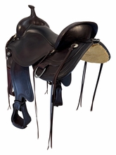 17 Inch Used Circle Y Pioneer Trail Saddle Extra Wide Tree 1665