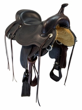 17 Inch Used Circle Y Pioneer Trail Saddle Extra Wide Tree 1665