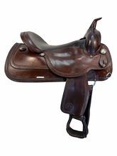 SOLD 2026/04/09 17 Inch Used Circle Y Trail Saddle Medium Flex Lite Tree 1551