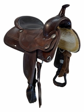SOLD 2026/04/09 17 Inch Used Circle Y Trail Saddle Medium Flex Lite Tree 1551