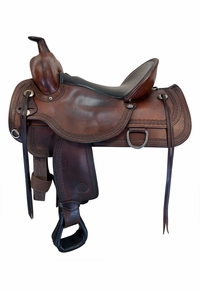 17 Inch Used Circle Y Trail Saddle Medium Flex Lite Tree