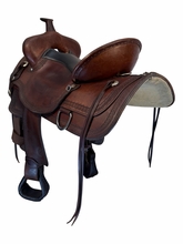 HOLD 2026/06/10c 17 Inch Used Circle Y Trail Saddle Medium Flex Lite Tree