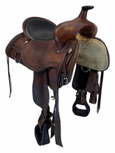 HOLD 2026/06/10c 17 Inch Used Circle Y Trail Saddle Medium Flex Lite Tree