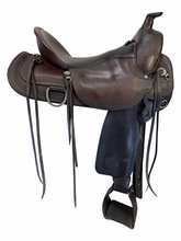 17 Inch Used Circle Y Trail Saddle Medium Flex Tree 5401