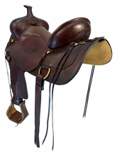 17 Inch Used Circle Y Trail Saddle Medium Flex2 Tree 2376
