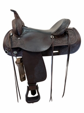 17 Inch Used Circle Y Trail Saddle Medium Tree 3604