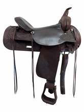 17 Inch Used Circle Y Trail Saddle Medium Tree 3604