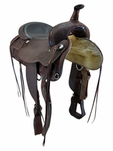 17 Inch Used Circle Y Trail Saddle Medium Tree 3604